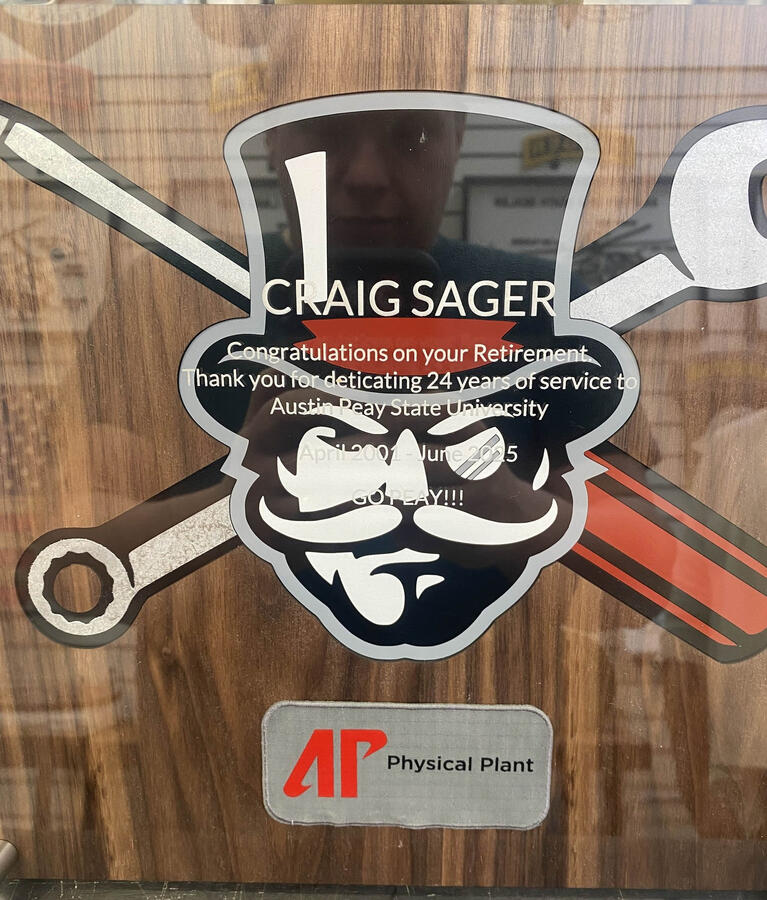 Austin Peay Plaque