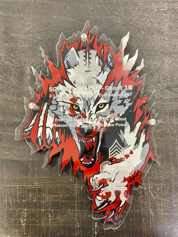 3-187 Ghost Platoon Bloody Wolf