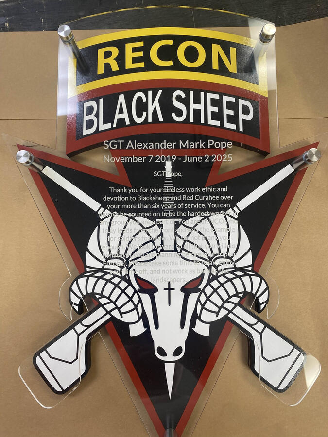 Red Curahee Black Sheep